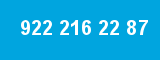 922 216 22 87 922 216 22 87